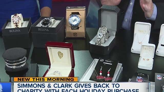 Simmons & Clark Jewelers give back to charity with each holiday purchase