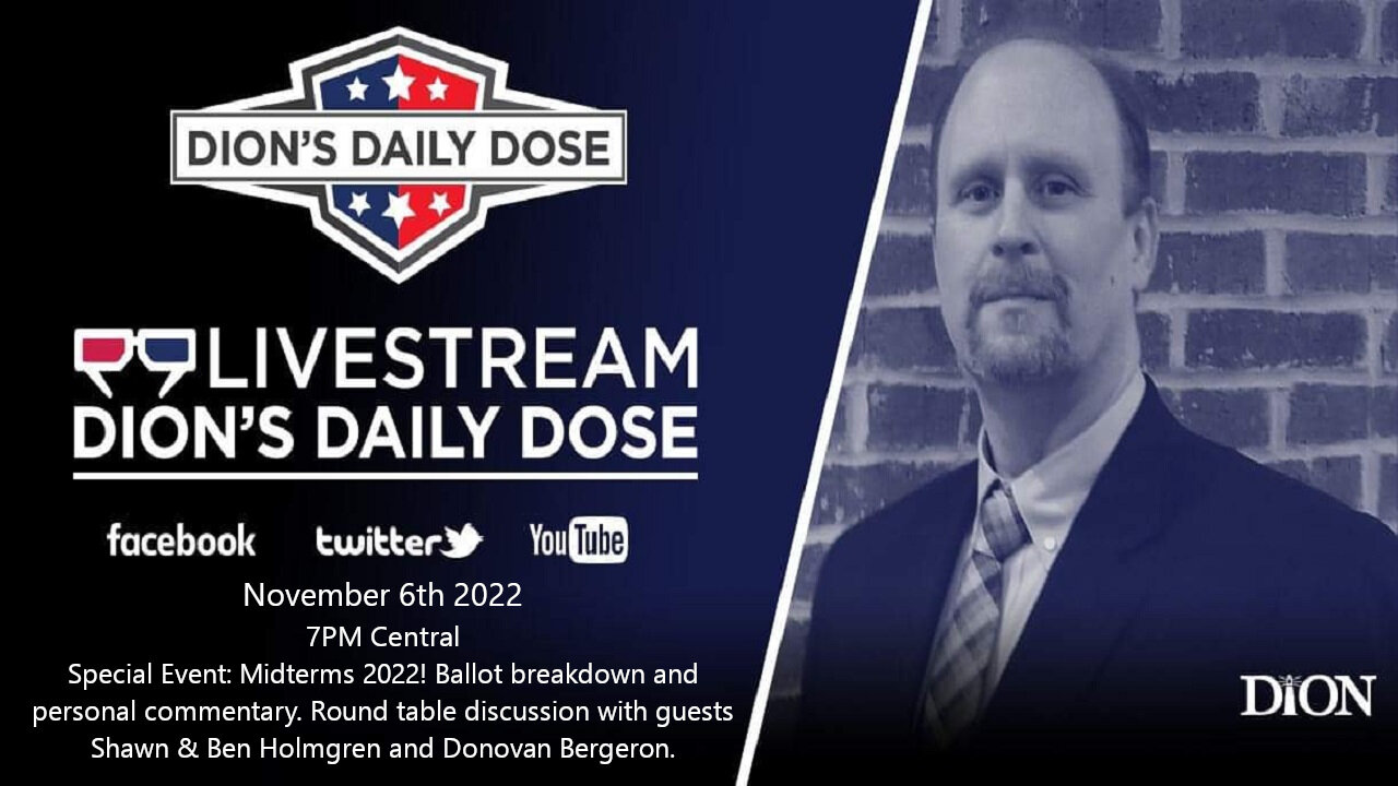DDD General Election 2022 (Nov 8th)- Midterms 11.6.22