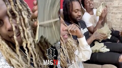 Lil Durk's Team Break Down $1M Cash In A Chiraq Bungalow! 💰