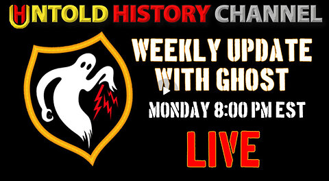 Weekly LIVE Discussion With Ghost Monday December 9