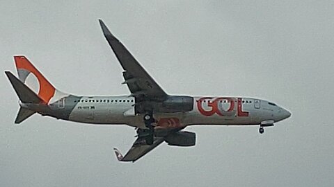 Boeing 737-800 PR-GUV coming from São Paulo(Congonhas) to Fortaleza