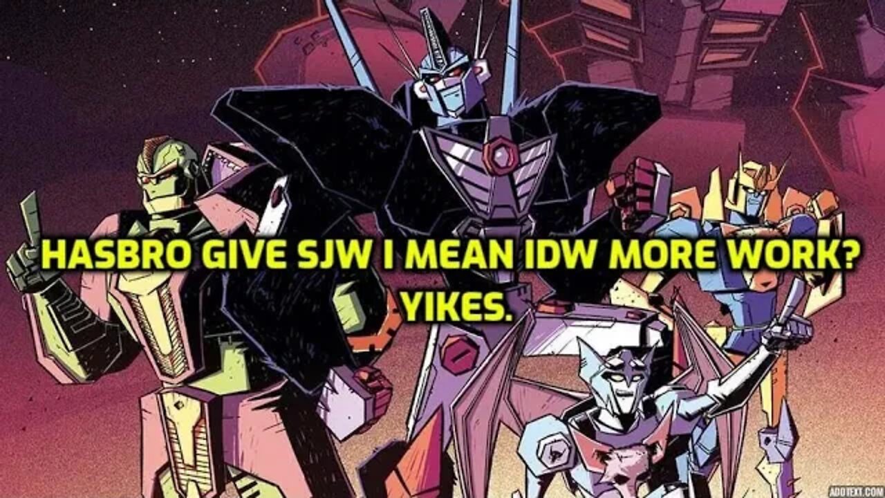 BEAST WARS TRANSFORMERS COMIC BOOK COMING FROM IDW - SJW PROPAGANDA AT IDW AND TFW2005? NINJA KNIGHT