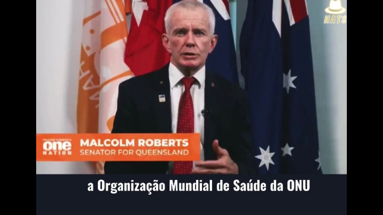 Senador australiano alerta para agenda globalista promovida abertamente pela OMS