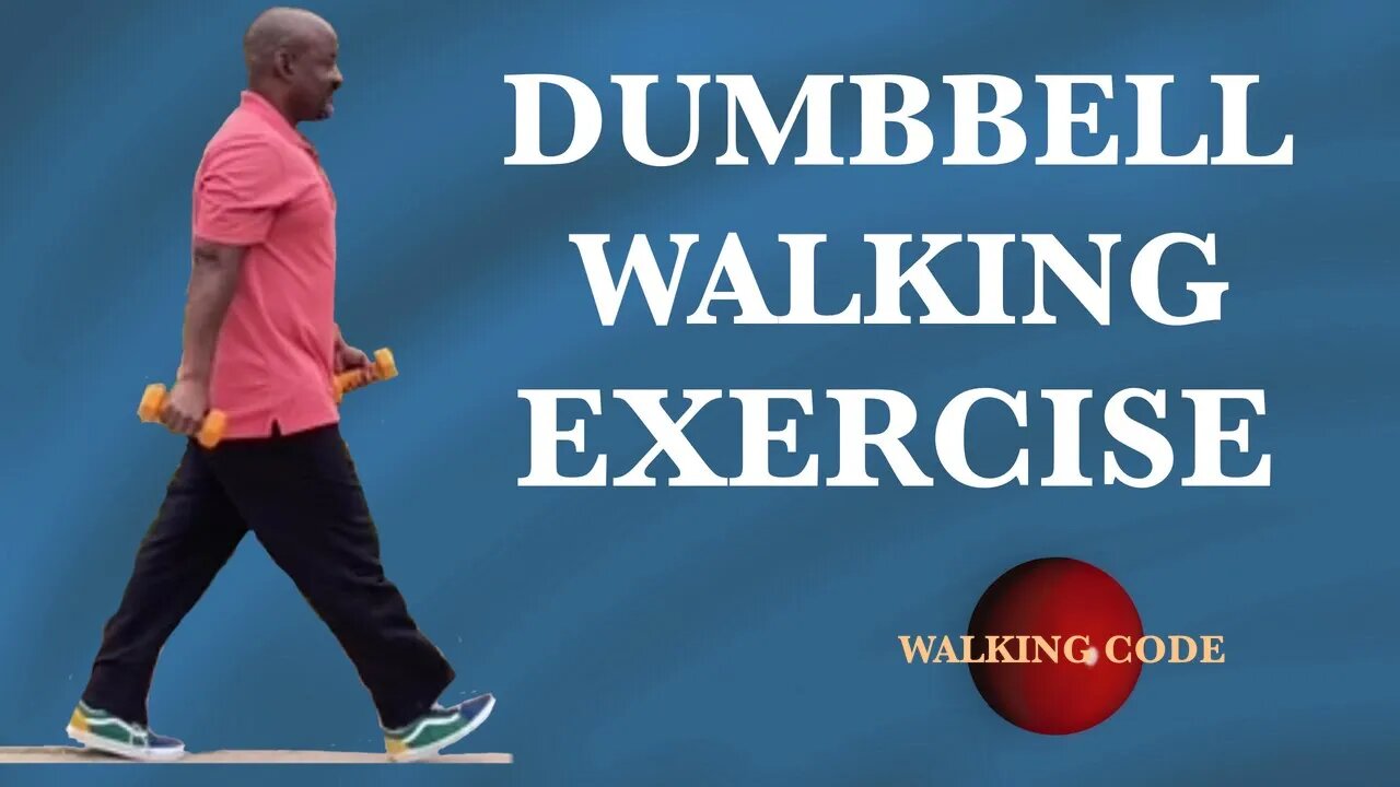 How to Walk Properly Dumbbell Walking Exercise with Todd Martin MD