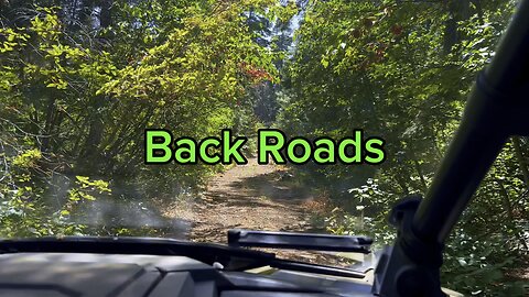 Back Roads on RZR