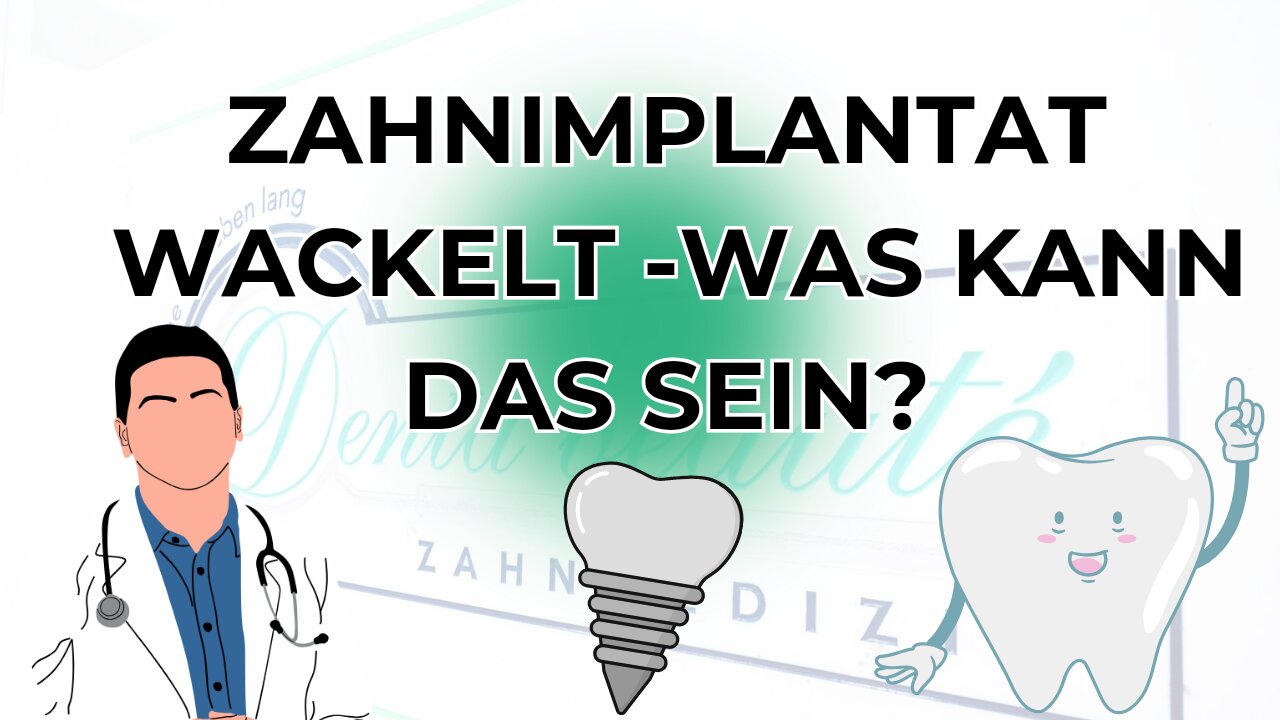 Zahnimplantat wackelt - was kann das sein?