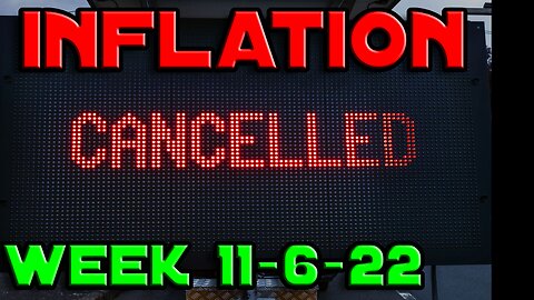 SP500 Heat Map Week 11-6-22 | INFLATION IS CANCELLED