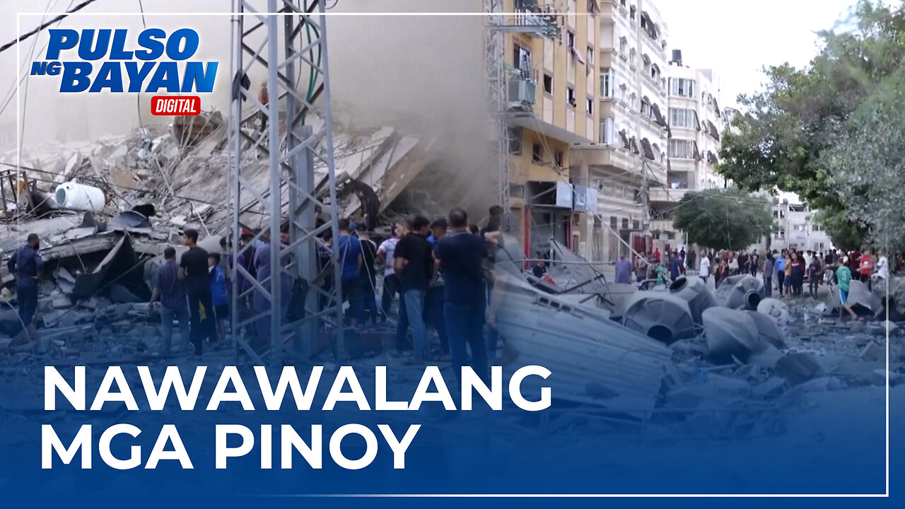 1 Pinoy, sugatan, 5 iba pa, nawawala kasunod ng giyera sa Israel