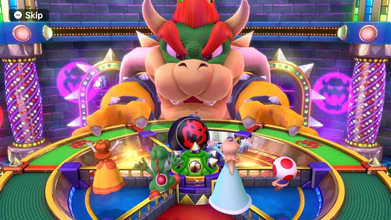 Mario Party 10: Bowser Party - Mushroom Park Showdown - Daisy, Yoshi, Rosalina & Toad