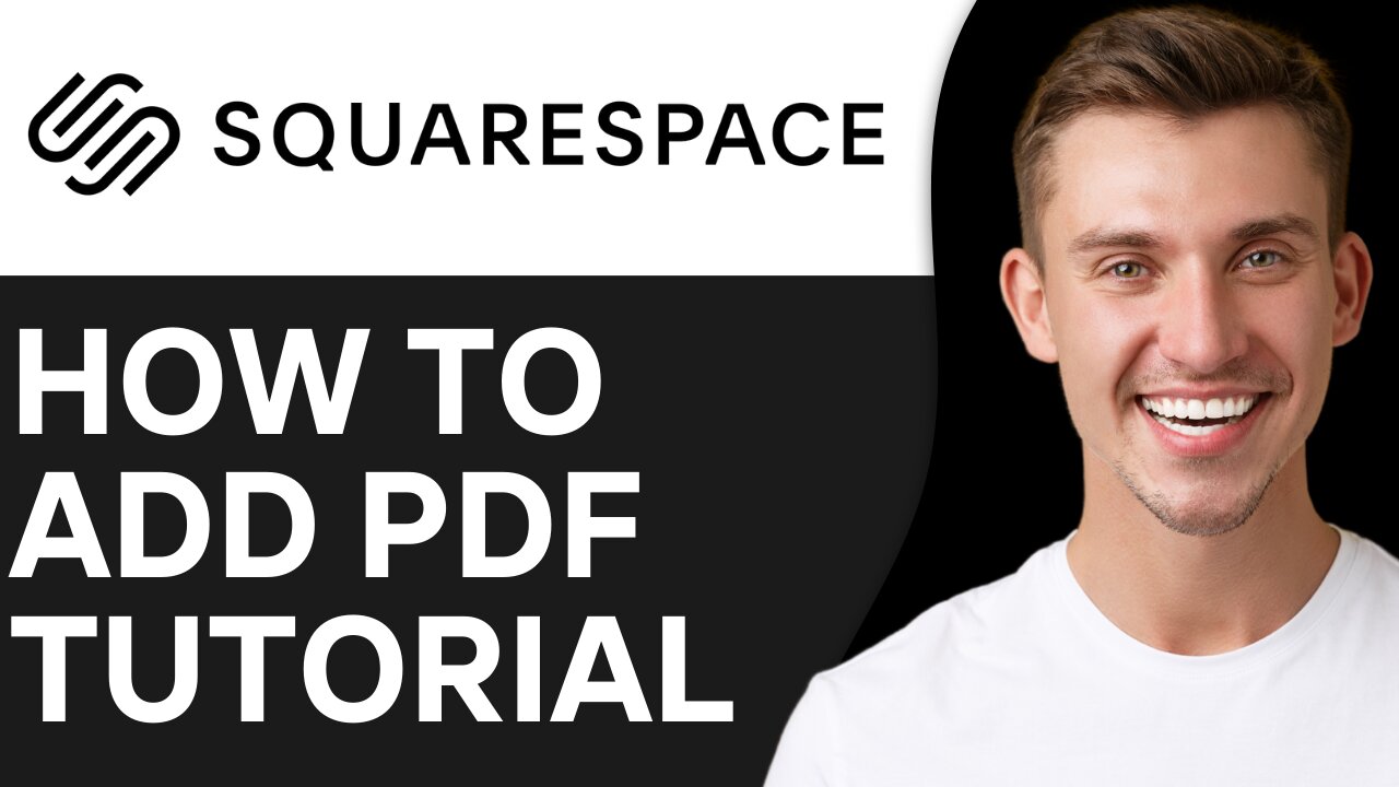 HOW TO ADD PDF TO SQUARESPACE