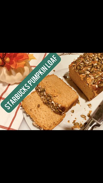 Starbucks Pumpkin Loaf CopyCat! How To Make A Healthier Version | Low Carb | Keto