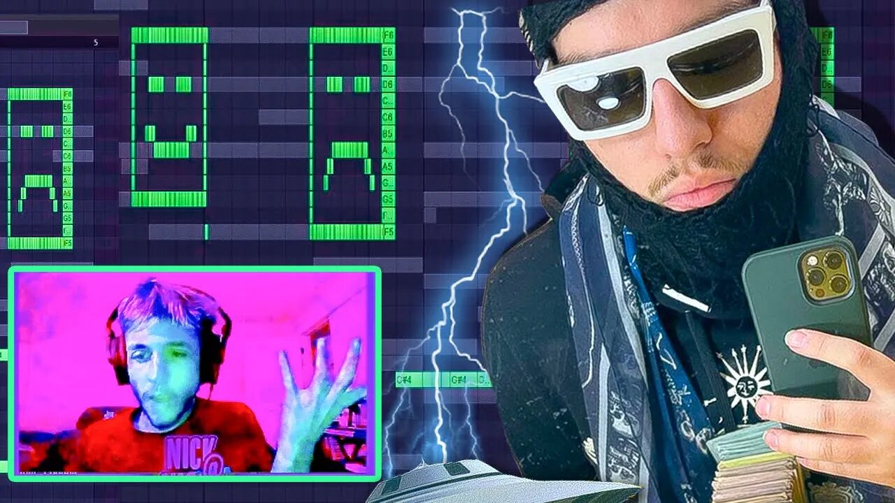Nick Mira Making Insane Yeat Beats Back to Back 😲🔥