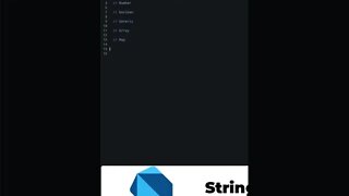 String variables in Dart #shorts