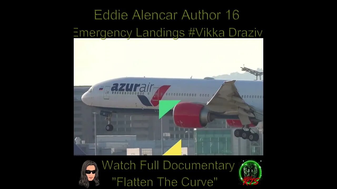 Eddie Alencar Author "16 Emergency Landings Proving Flat Earth" #VikkaDraziv