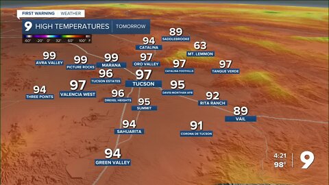 Seasonal temperatures continue to finish September