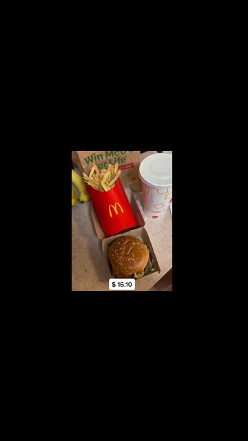 Not Lovin' It: $16 For McDonald's Meal Has People Mad