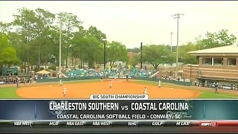 2014 Softball - Big South SBT - Game 14 (CG) [Incomplete]