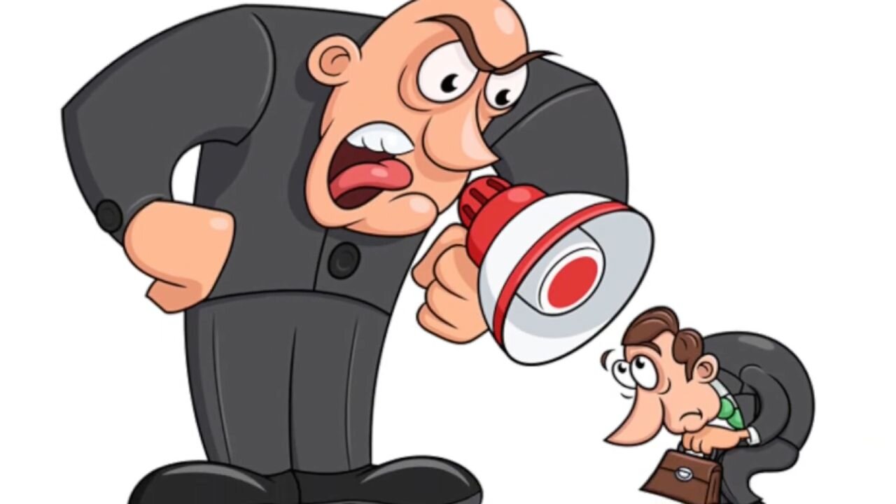Phrasal verb: Talk down to (meaning, example, picture, pronunciation)