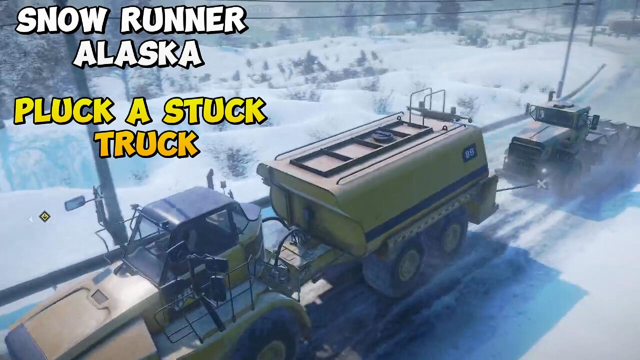 Snow Runner Pluck a Stuck Truck