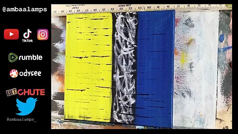 "F Bill Kristol" Oil on canvas 12x12 abstract art, oil painting demonstration, Art Sale