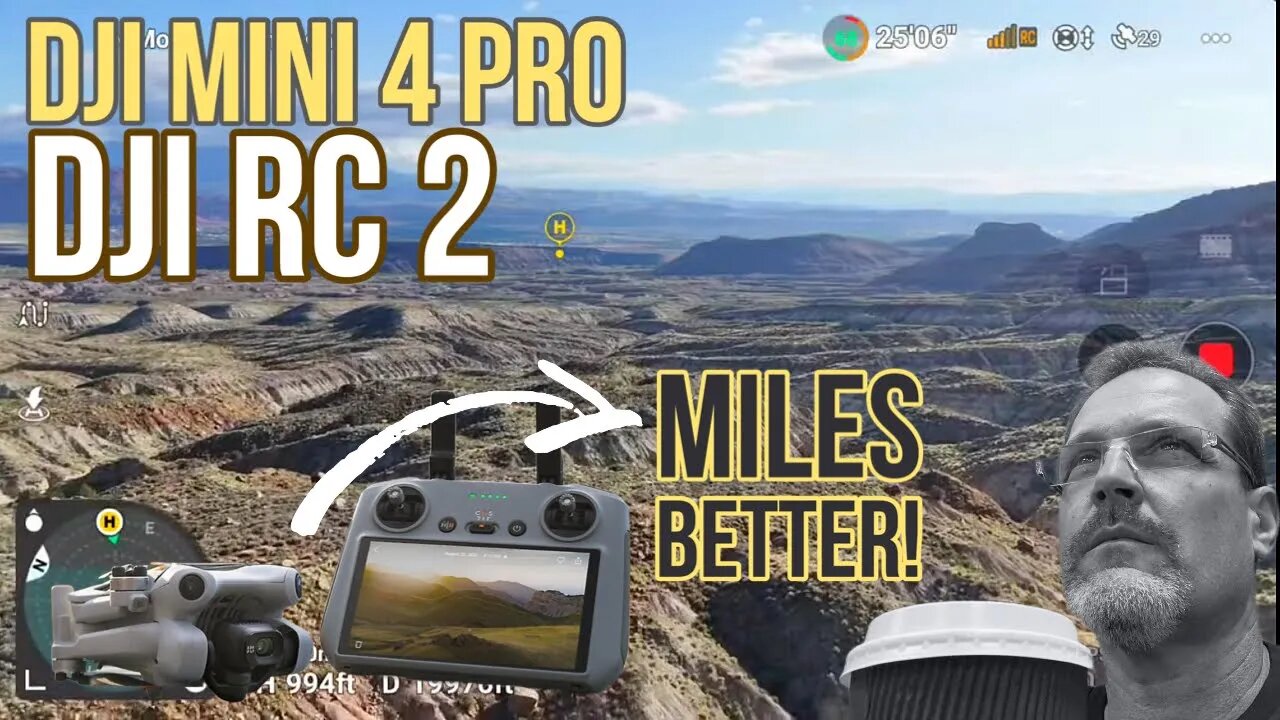 DJI MINI 4 PRO WITH RC 2 - BETTER THAN MINI 3 PRO RC COMBO