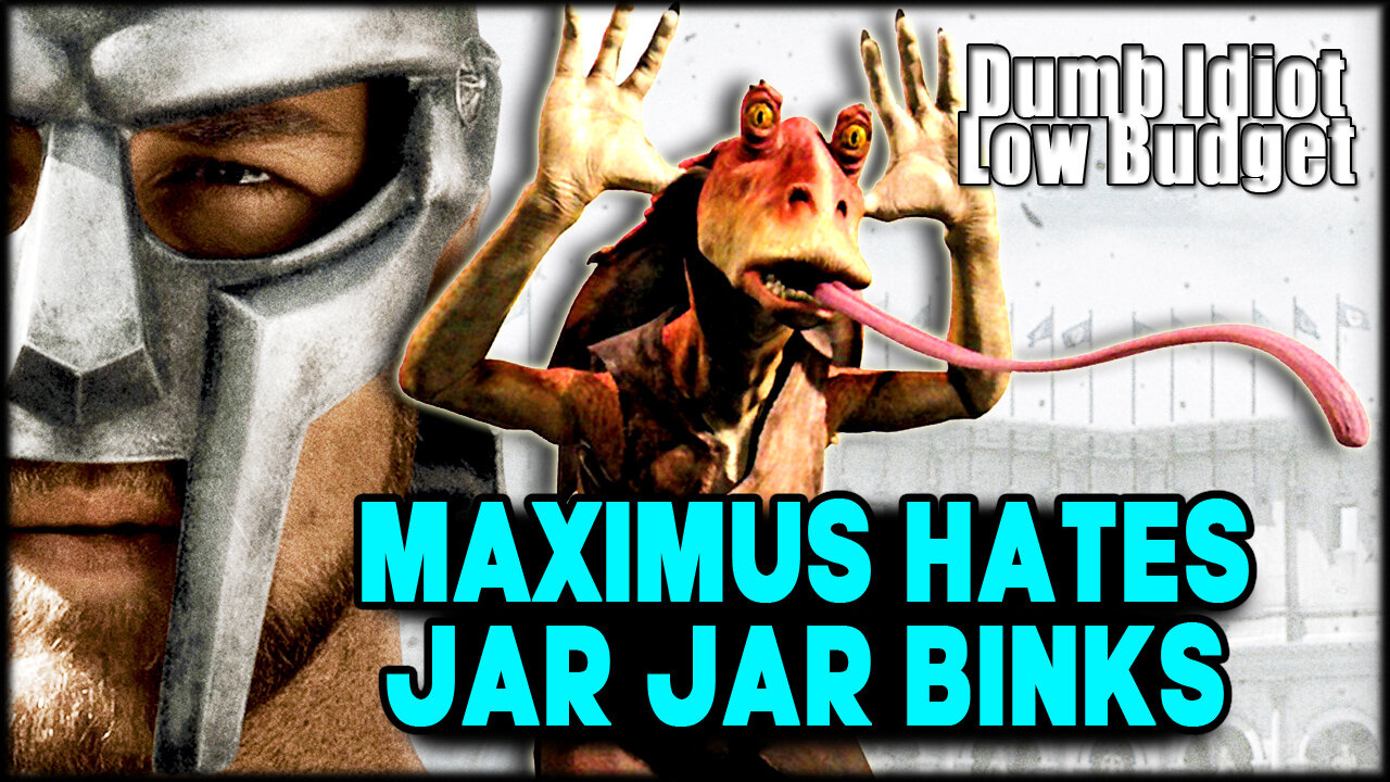 MAXIMUS HATES JAR JAR BINKS | funny voiceover | Gladiator