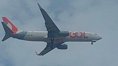 Boeing 737-800 PR-GXC coming from Rio de Janeiro to Fortaleza