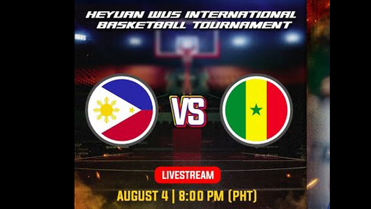 Philippines vs. Senegal highlights | 2023 Heyuan WUS International Basketball - Aug. 4, 2023