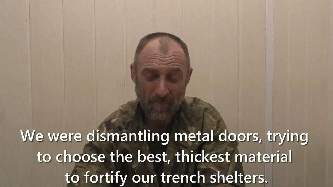 Ukrainian Fighter Who Laid Down His Arms & Surrendered Described Looting By Ukrainian Soldiers!