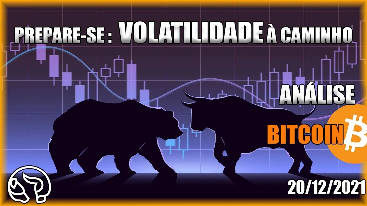 S&P em QUEDA! Bitcoin VAI CAIR?! Análise BTC 20/12/2021