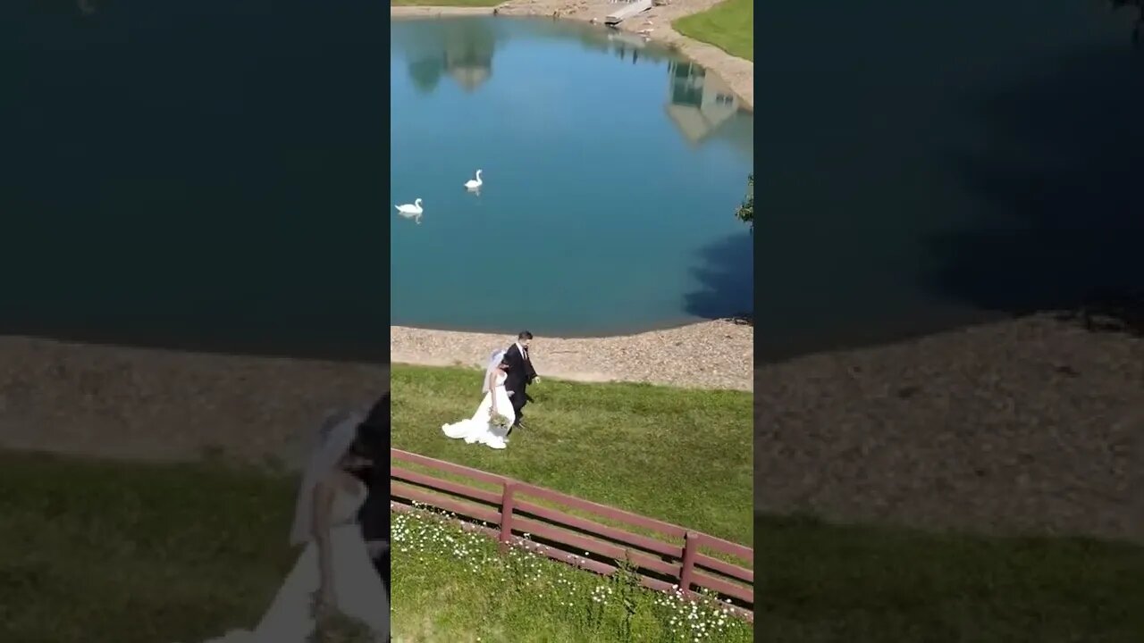 Wedding season is in full swing which means the drone has been busy. πΈπ₯ #shorts #drone #wedding