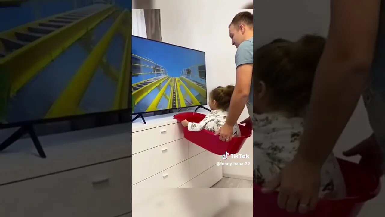 👁️How 2 prepare👶for roller coaster ? Simulation ? #ai #viralshort #insane #funny #usa #viralvideo