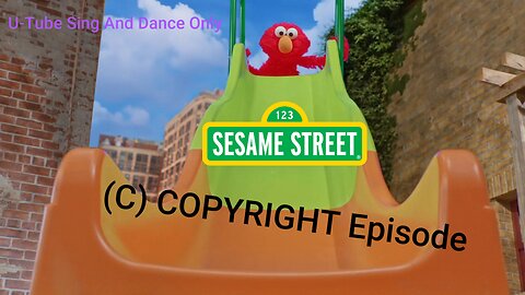 Sesame Street: Elmo Goes Down The Big Slide.