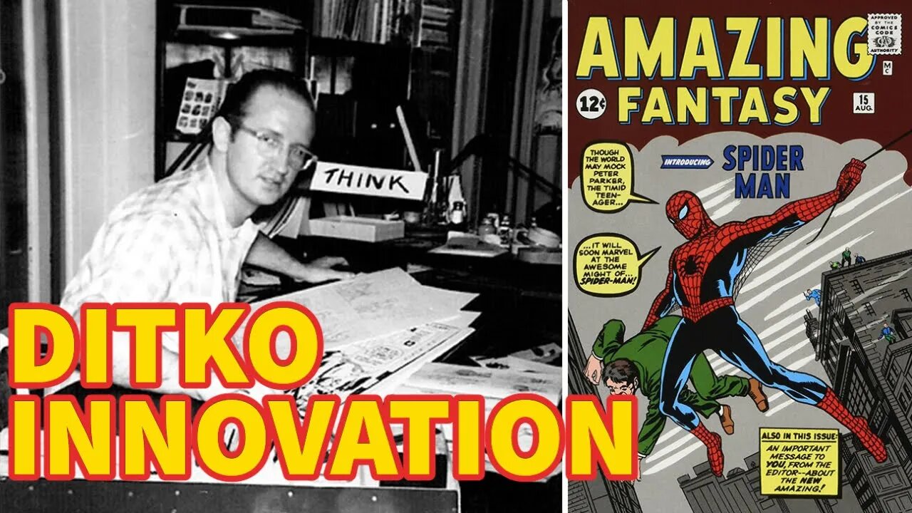 Steve Ditko’s RARE 1990s Innovation In Comics