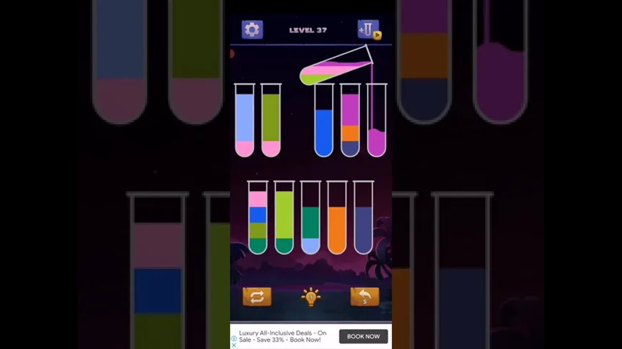 Water Sort Puzzle Level 37