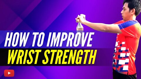 How to Improve Wrist Strength - Badminton Lesson from Coach Nik Azfar - Malay with English subtitles