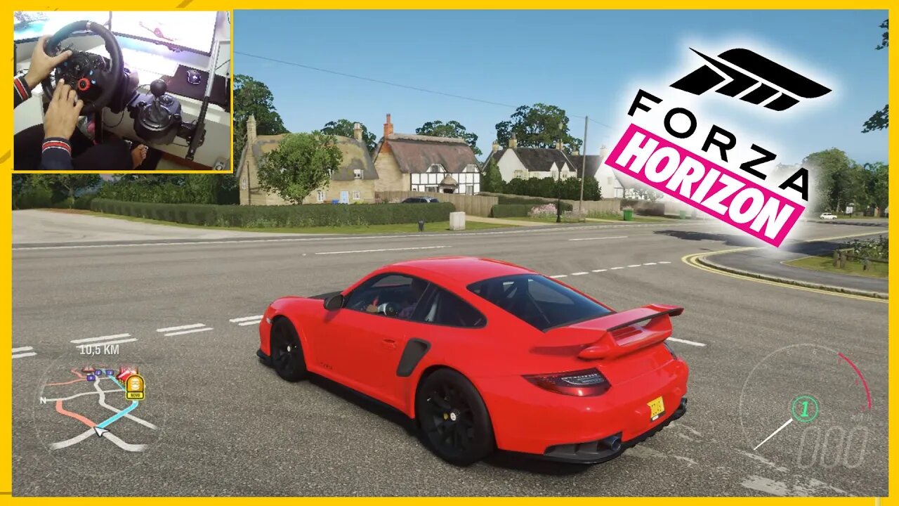 PORSCHE 911 GT2 RS - Forza Horizon 4 Gameplay Realista / Logitech G29