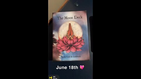 June 18th oracle card: play