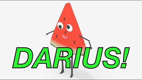 Happy Birthday DARIUS! - WATERMELON Birthday Song