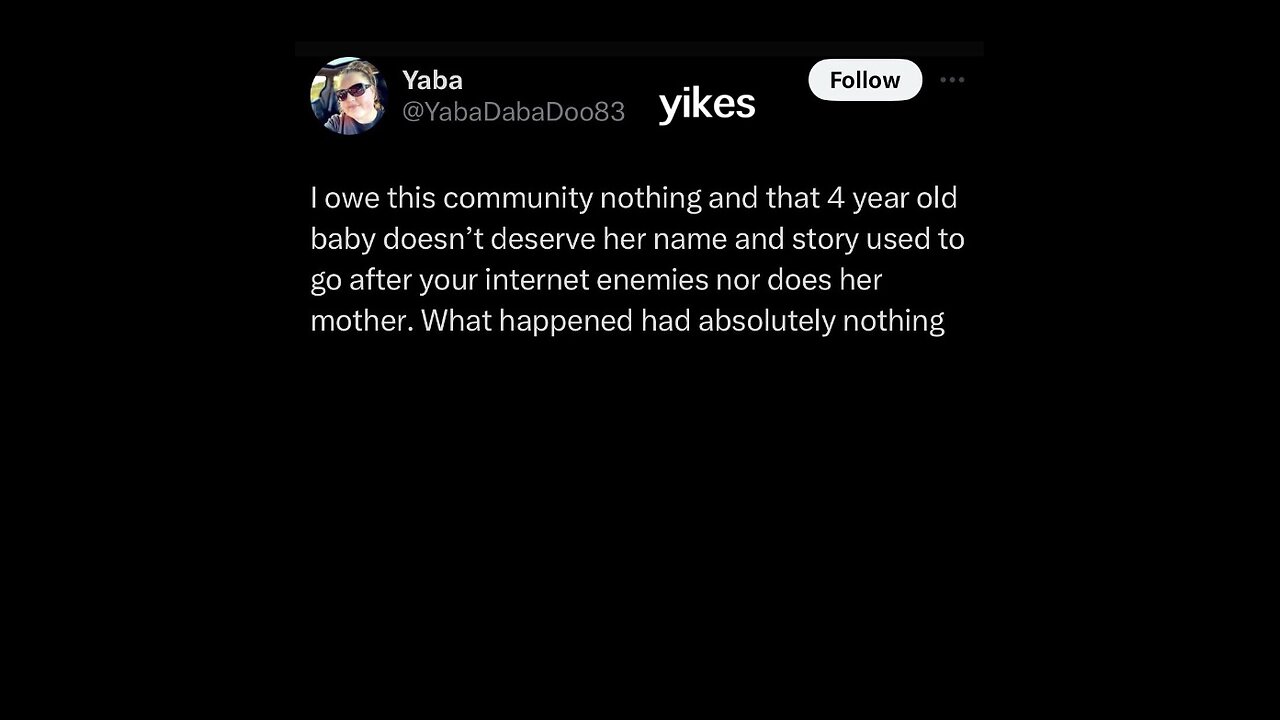 YABA DEFENDS PEDOPHILIA... IT'S A NO FROM ME