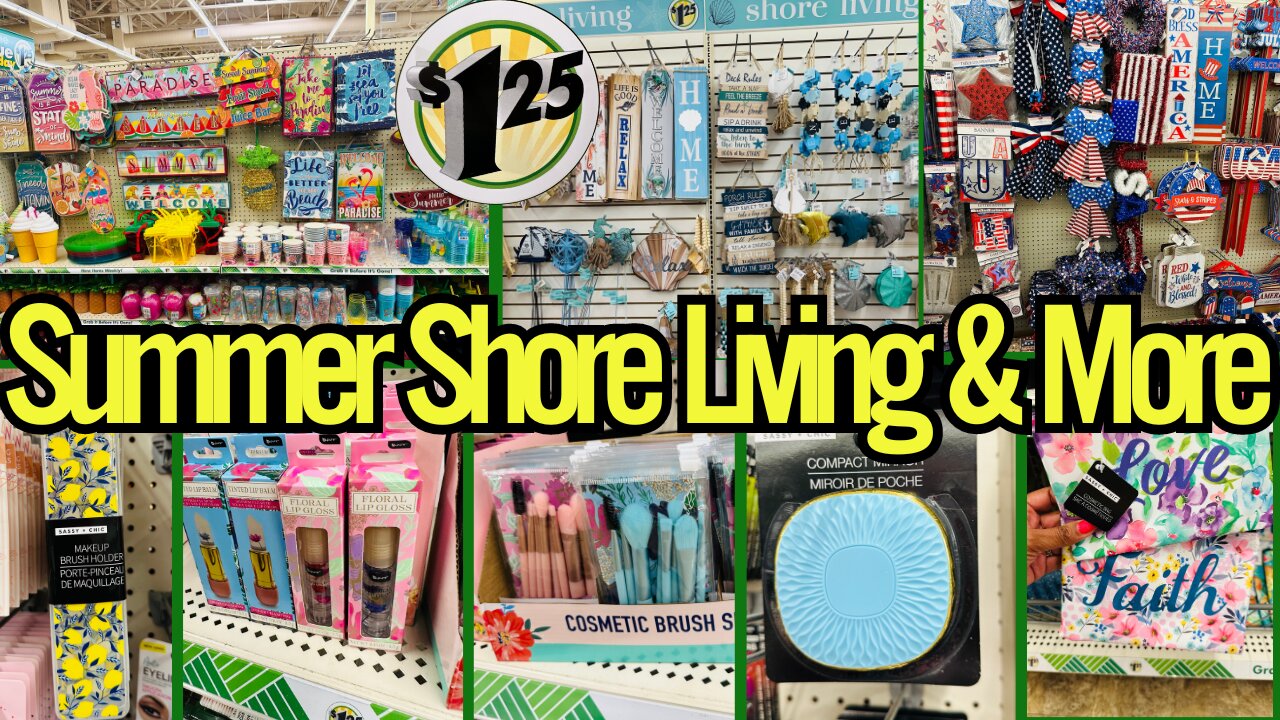 NEW Dollar Tree Finds to RUN For🧜🐠Dollar Tree Summer Shore Living & More🧜🐠