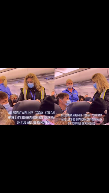 Man Kicked Off Flight for Wearing a 'Let's Go Brandon' Mask