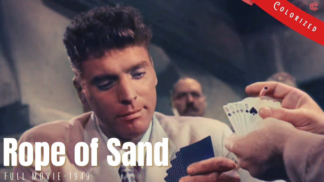 Rope of Sand 1949 | Adventure-Suspense Film Noir | Colorized | Full Movie | Burt Lancaster