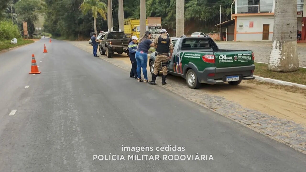 "Maio Amarelo": ações educativas de conscientização realizadas na MG-111 em Manhuaçu