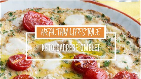 Keto Caprese Omelet