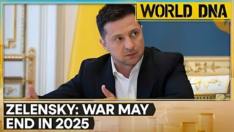 Zelenksyy Hopes Ukraine War Will End In 2025 Through Diplomacy Not Fighting