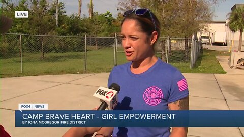 Camp Brave Heart teaches young girls at Iona McGregor Fire District