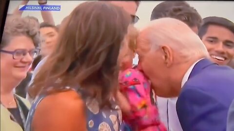 Can Biden's Child Fetish Get Any Worse In Public? YES, He Licked A Child - HaloNews