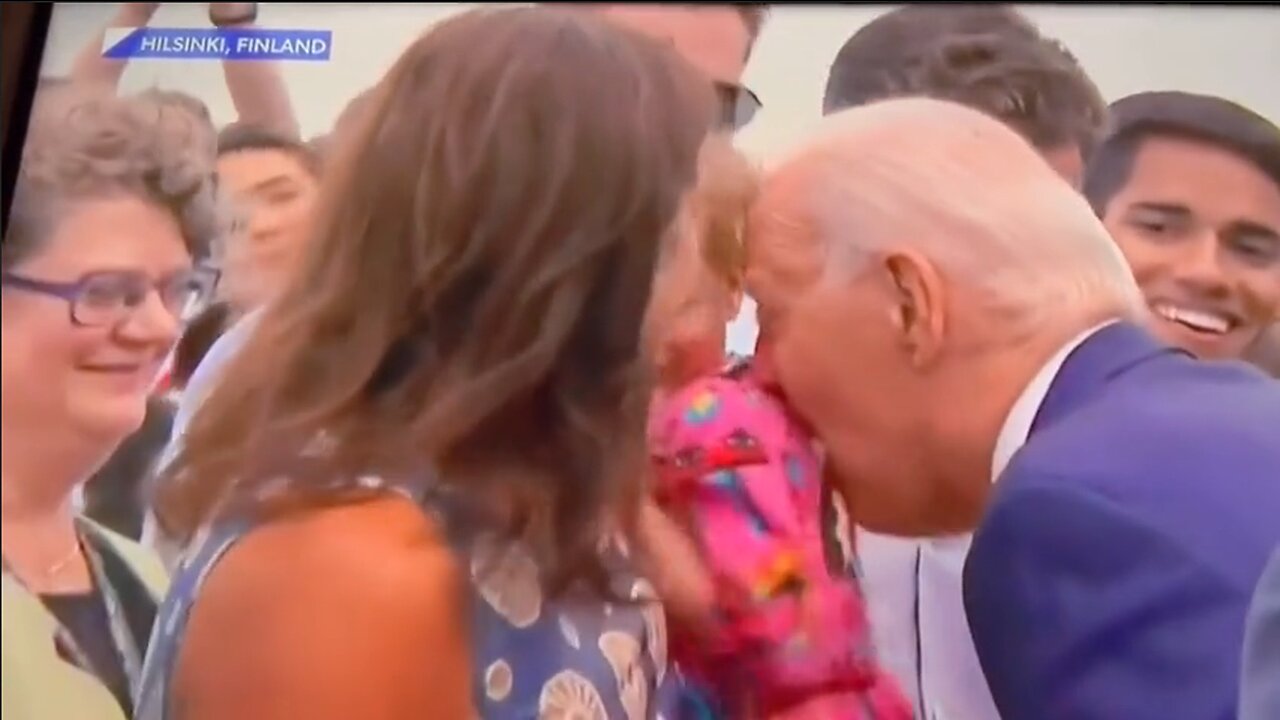 Can Biden's Child Fetish Get Any Worse In Public? YES, He Licked A Child - HaloNews