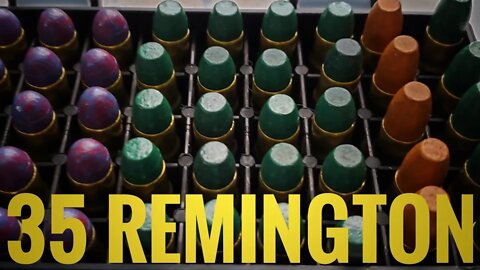 Reloading The 35 Remington - Cast Bullets For The Range